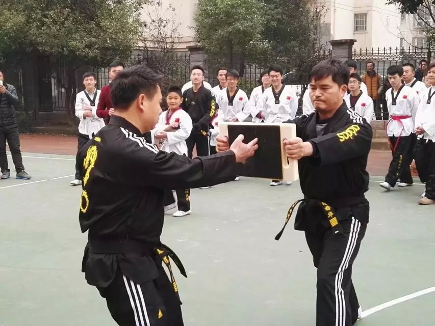 寸劲板表演