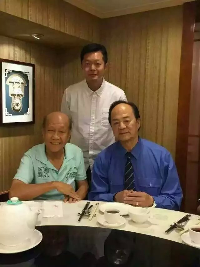 师父和香港影视明星狄龙