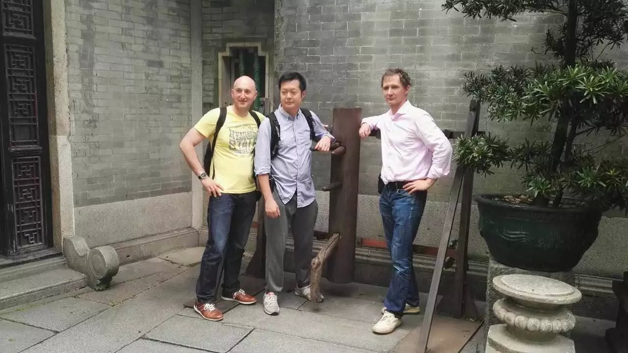 师父与奥地利和瑞士的师兄合影